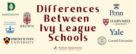 Differences Between Ivy League Schools - Expert Admissions