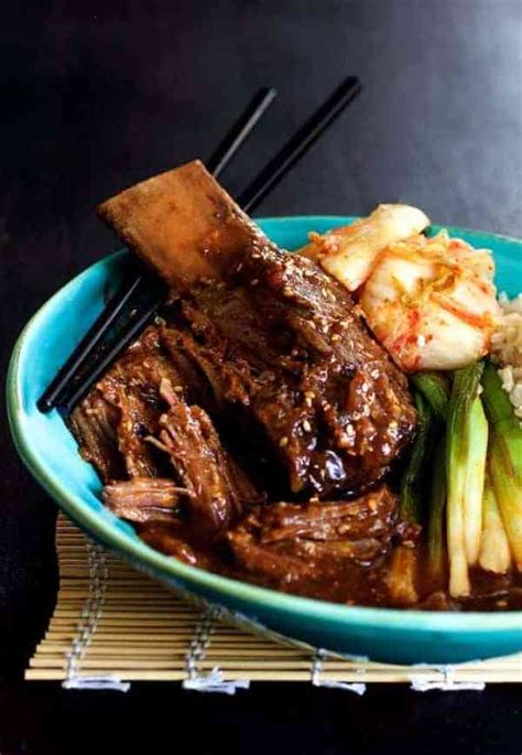 Korean Braised Beef Short Ribs - From A Chef's Kitchen