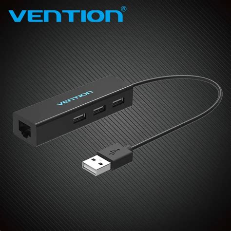 Aliexpress.com : Buy Vention USB HUB Ethernet Adapter USB 2.0 HUB 3 Port 10/100 Mbps Network ...