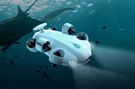 4K-Enabled Underwater Drones : underwater drone