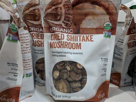 Volupta Organic Dried Shiitake Mushroom