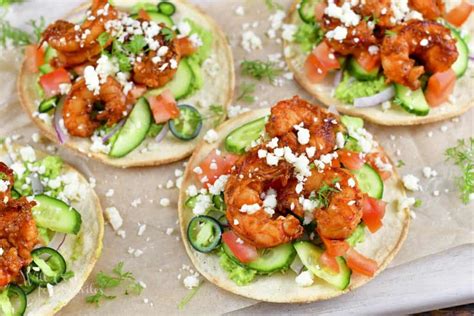 Shrimp Tostadas - Will Cook For Smiles