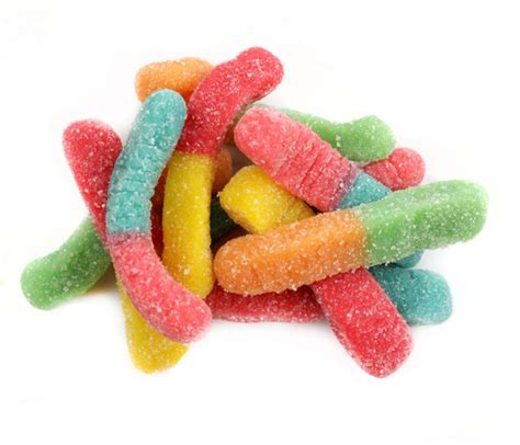 Trolli Neon Gummy Sour Worms Small - Candy Store