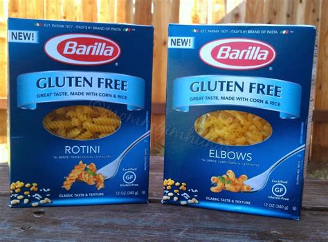 MIH Product Reviews & Giveaways: Barilla Gluten Free Pasta! Gluten-Free ...