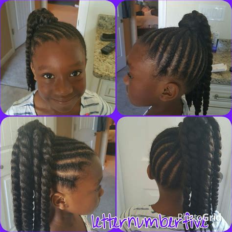 Crochet Ponytail Styles For Little Girls