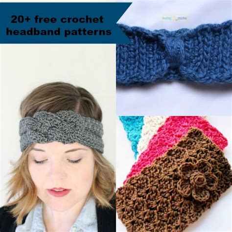 20+ Free and Easy Crochet Headband Patterns - Jenny & Teddy