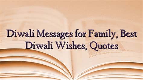 Diwali Messages for Family, Best Diwali Wishes, Quotes - TechNewzTOP