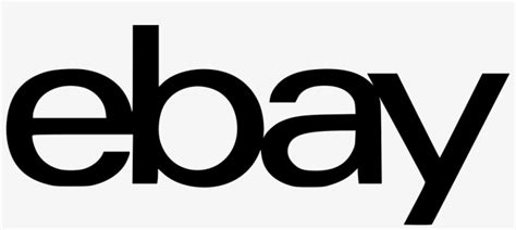 Ebay Free Icon - Ebay Logo Black And White - Free Transparent PNG Download - PNGkey