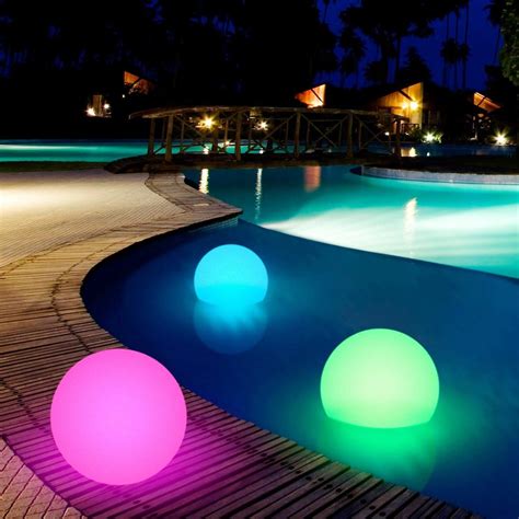 Swiming Pools Balloons With Glow Sticks In Them Then Float In The Pool Inexpensive Pool Lights ...