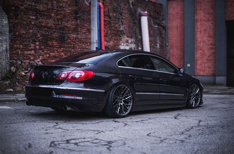 Beast ModeOn: Stealthy Black VW CC Featuring Crystal Clear Headlights ...