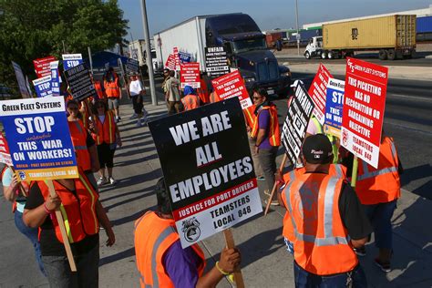 L.A. Port And Long Beach Port Strike Ends Again