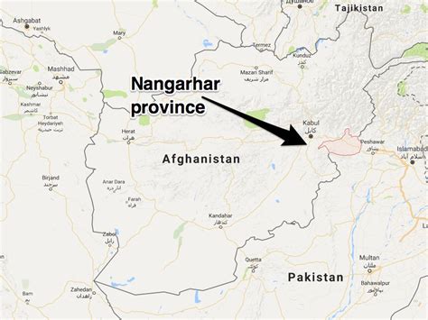 Nangarhar Map / Achin District Wikipedia : Nangarhar map pajhwok afghan news political map of ...