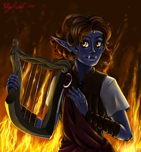 A Goblin Bard Sings by Saphiera12 on DeviantArt