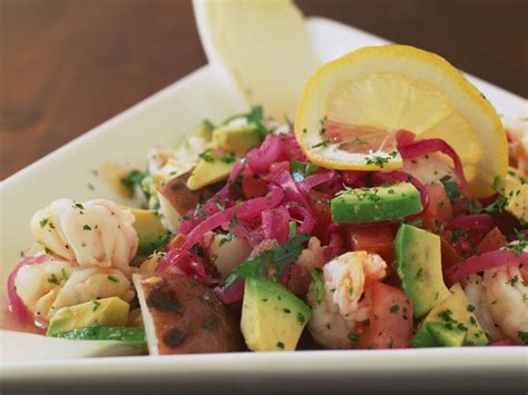 receta de ceviche de camaron con aguacate | Actitudfem