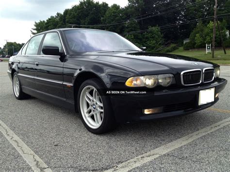 1999 Bmw 740il Black On Black