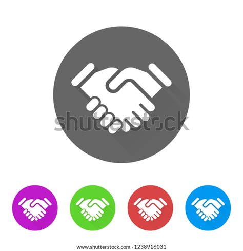 Handshake App Icon Stock Vector (Royalty Free) 1238916031 | Shutterstock