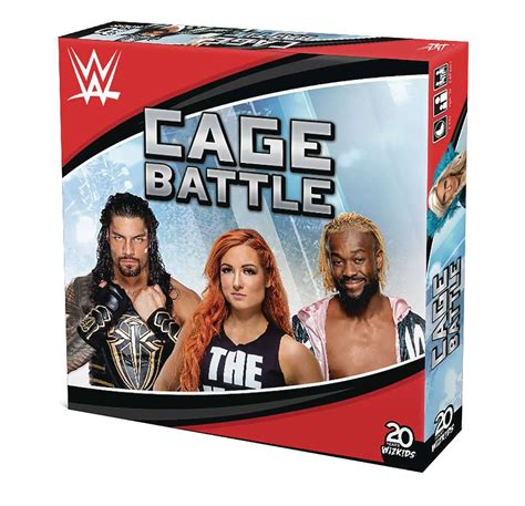 WWE Wrestling WWE Cage Battle Board Game Wizkids NECA - ToyWiz