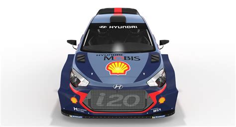 3D hyundai i20 wrc - TurboSquid 1331493