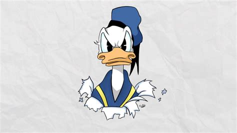 Donald Duck Angry Wallpaper