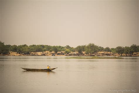 A Photo of the Niger River in Segou, Mali