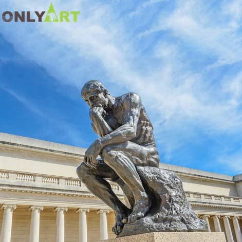 Where is the thinker statue? Thinking statue meaning? | onlyart ...