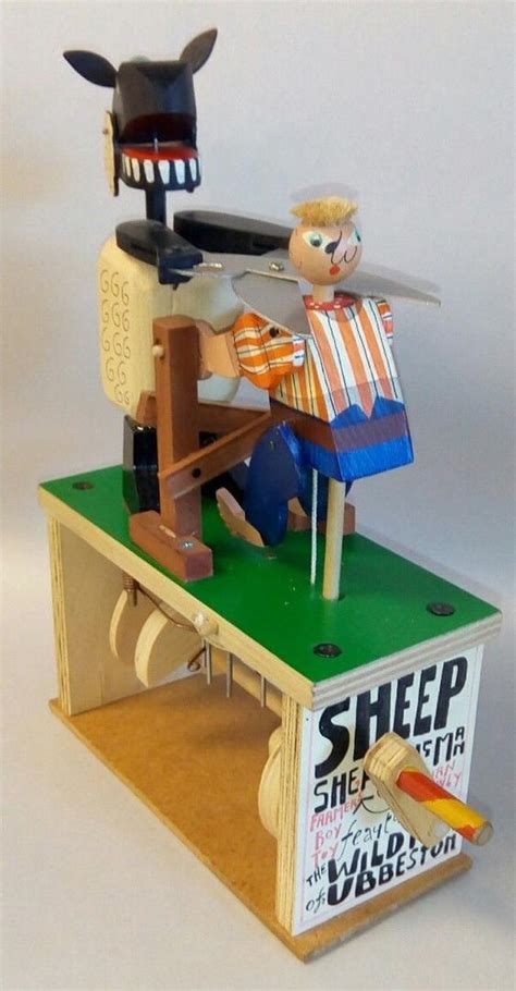 Ron Fuller's "Sheep Shearing Man" Automata ~Cabaret Mechanical Theatre London | #1866020383