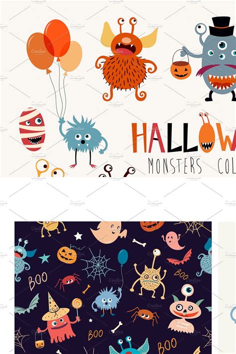 Halloween monsters collection – MasterBundles