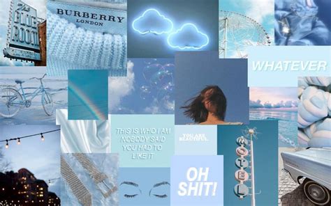 light blue macbook wallpaper | Macbook wallpaper, Blue aesthetic pastel, Cute desktop wallpaper