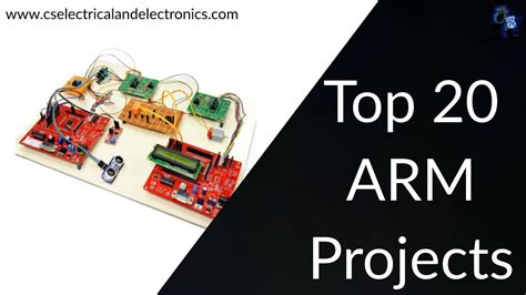 Top 20 Projects On ARM, ARM Microcontroller Project Ideas