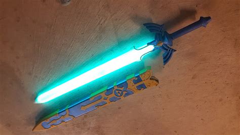 Glowing Master Sword & Scabbard on Storenvy