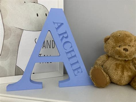 Nursery Letters Wooden Letters Nursery Decor New Baby - Etsy