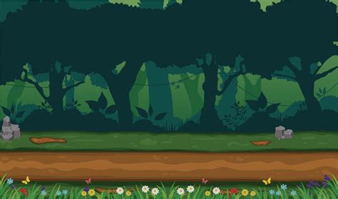 2d Jungle Background