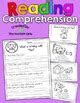 Reading Comprehension Packet! by The Moffatt Girls | TpT