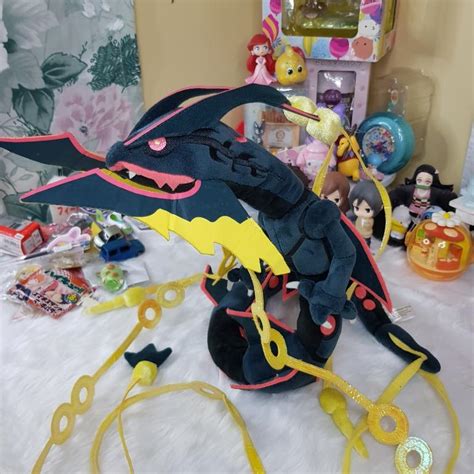 Shiny Mega Rayquaza Pokemon Plush, Hobbies & Toys, Toys & Games on ...