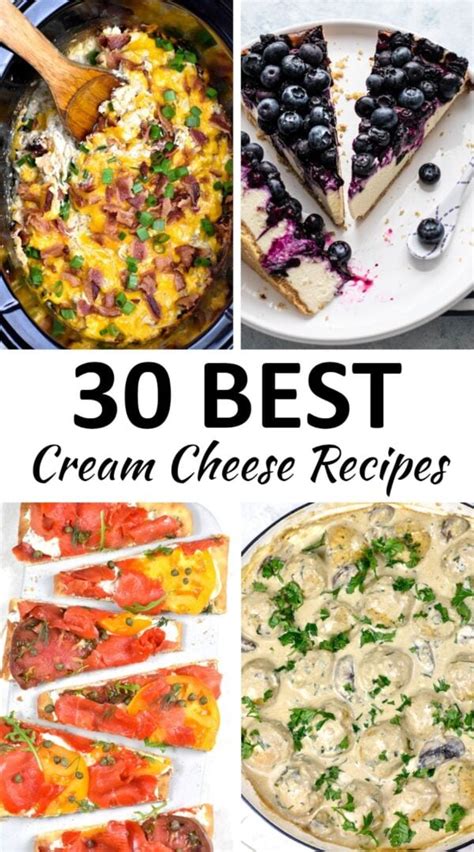 The 30 BEST Cream Cheese Recipes - GypsyPlate