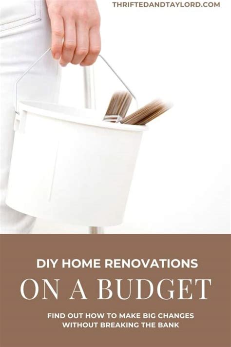 DIY Home Renovations On A Budget | Big Changes You Can Do Yourself | Thrifted & Taylor'd