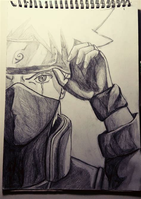 Kakashi Hatake Sharingan Drawing