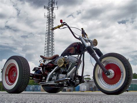 Santiago Choppers 'Toxic Avenger' Old School Bobber Trike. http://santiagochopper.com/#!toxic ...