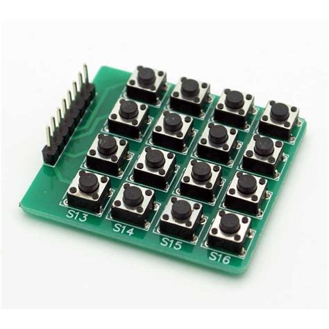 4x4 Matrix Keypad | DaakyeTech