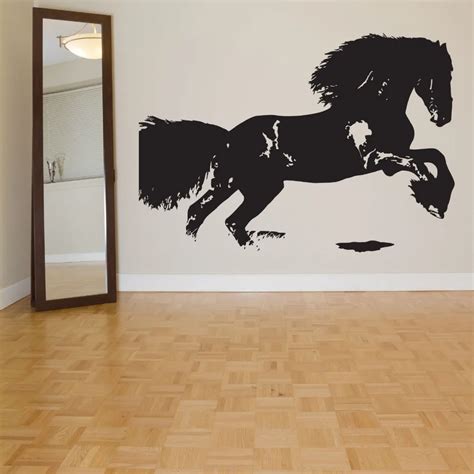 DCTAL Horse Sticker Steed Decal Muurstickers Posters Vinyl Wall Decals Caballo Pegatina Quadro ...