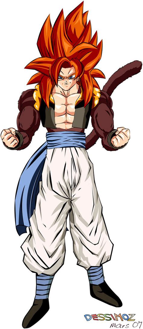 ssj4 goku and vegeta fusion by gogeta555 on DeviantArt