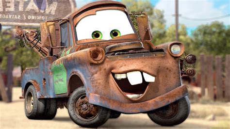 Mater The Tow Truck From Pixars Cars Movie Desktop Wallpaper Cars | The ...