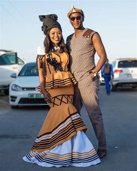 Clipkulture | Xhosa Bride & Groom In Traditional Wedding Attire