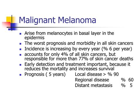 Melanoma Skin Cancer Treatment Options