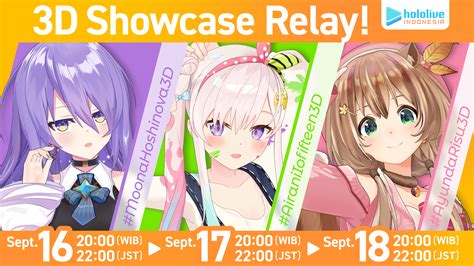 Get Ready for the hololive Indonesia 1st Generation 3D Model Showcase Relay! | NEWS | hololive ...