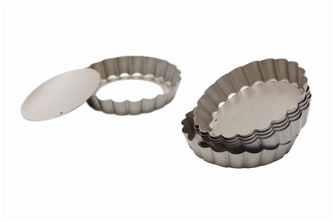 Webake 4 Inch Quiche Pans Removable Bottom Mini Tart Pans Set of 6 611968378270 | eBay