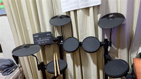 Yamaha DTX402K electronic drum set, Hobbies & Toys, Music & Media, Musical Instruments on Carousell