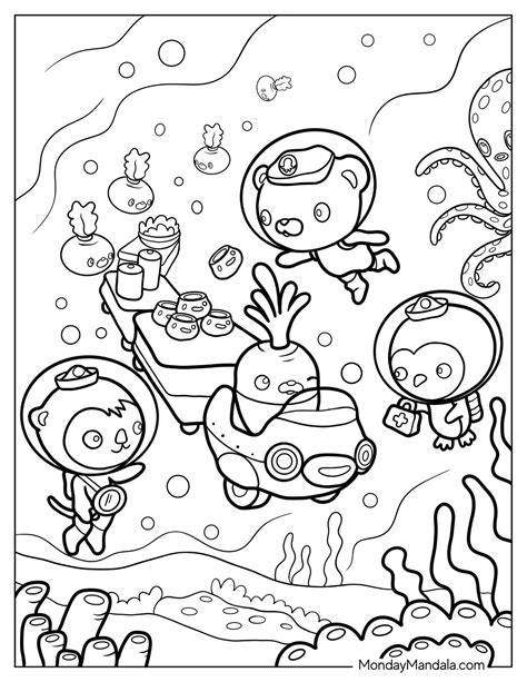 20 Octonauts Coloring Pages (Free PDF Printables)