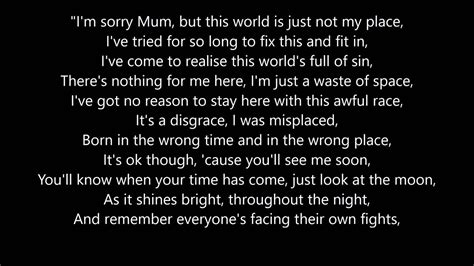 Her Last Words- Courtney Parker (lyrics)