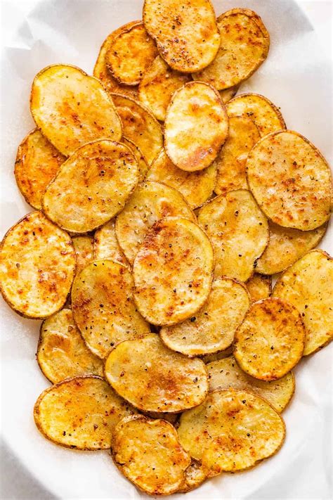 Air Fryer Potato Chips | Diethood